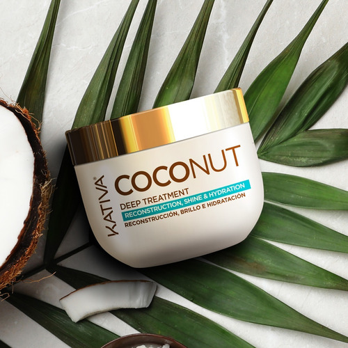 Máscara De Tratamiento Kativa Coconut 250ml