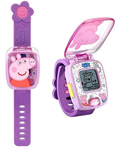 Reloj De Aprendizaje Vtech Peppa Pig, Morado