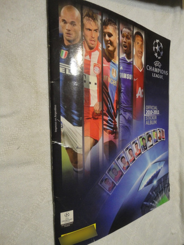 Album De Figuritas Uefa Champions League 2010-2011. Incomp.