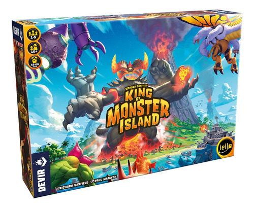 Juego De Mesa Devir King Of Monster Island +10