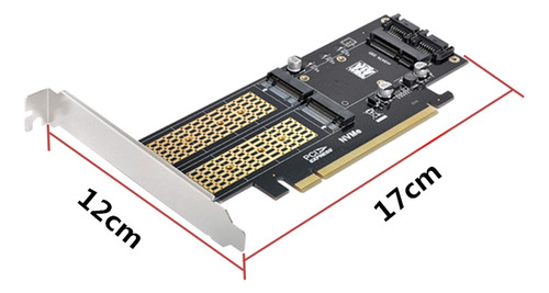 Tarjeta Elevadora 3 En 1 Para Computadora De Escritorio Pcie