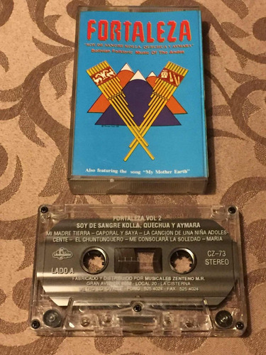 Cassette Fortaleza Soy Sangre Kolla,quechua Y Aymara (Usado)
