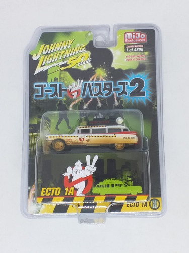 Johnny Lightning Ecto 1a 50 Aniversario Mijo Cazafantasmas