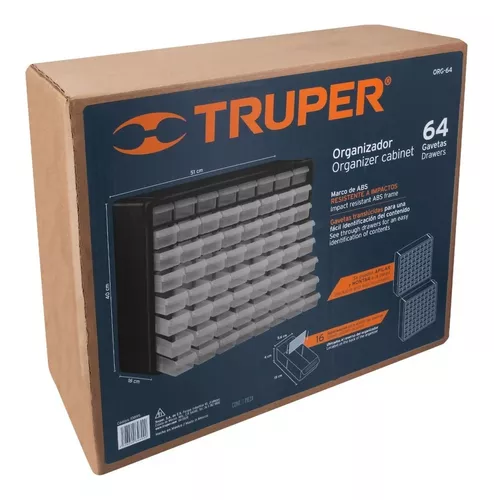 Caja para Herramientas Truper 19790 de 16 sin compartimentos »  Distribuidor Truper