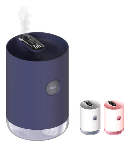 Humidificador 1 L Ultrasonico Inalambrico Visor  Led Usb