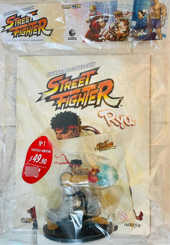 Ryu Street Fighter Planeta De Agostini Fasciculo 1 No Ken (Usado)