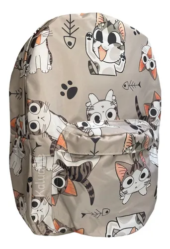 Mochila Gato Chi Kawaii Backpack Escolar