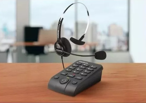 Base Discadora Telefone Hsb 40 Intelbras Headset Atendimento