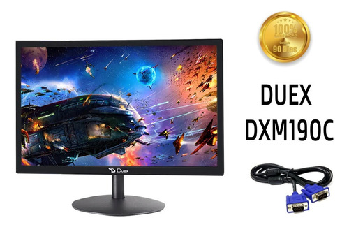 Monitor Duex Dxm190c/ Led/ 19  Polegadas/ Widescreen