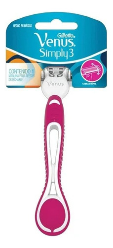 6 Pzas Rastrillo Para Afeitar Desechable Gillette Simply Ven