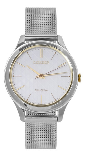 Reloj Dama Citizen Ecodrive Em0504-81a Agente Oficial M