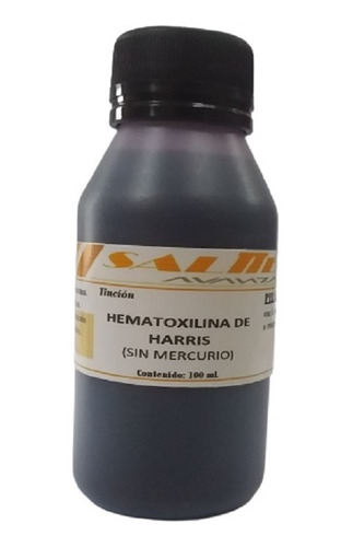 Tinción Hematoxilina De Harris S/mercurio X 100 Ml-salttech