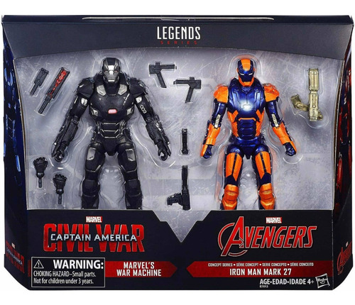 Iron Man Mark 27 Y War Machine Marvel Legends Avengers