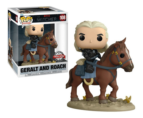 Funko Pop! #108 - The Witcher Geralt And Roach - Nuevo !