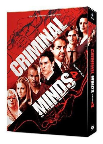 Box: Criminal Minds - 4 Temporada - 7 Dvds