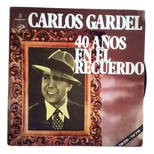 Lp Vinilo Gardel 40 Años En El Recuerdo - Macondo Records