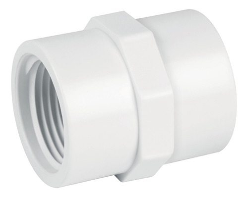 Adaptador Hembra De Pvc 3/4 , 10 Piezas Foset 45433 Color Blanco