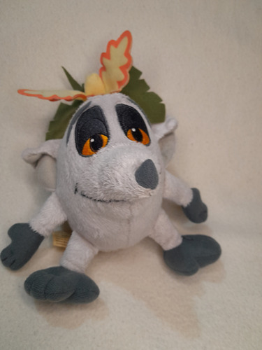 Peluche Original Rey Julian Madagascar Dreamworks Habla 20cm