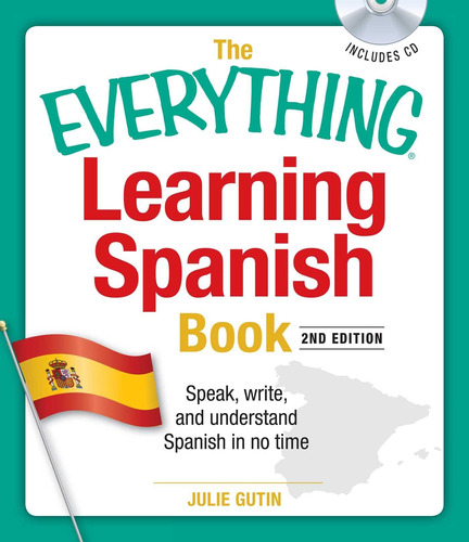 Libro: El Libro De Everything Learning Spanish Con Cd: Speak