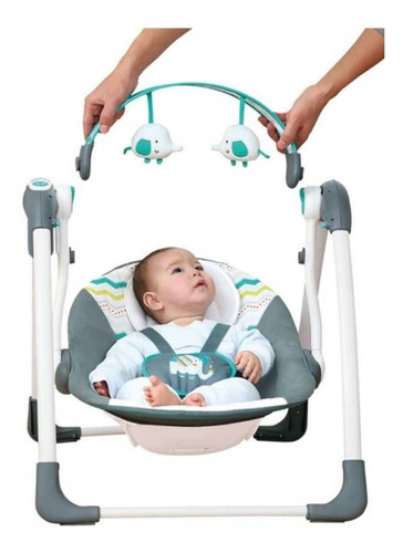 Mecedora Columpio Para Bebe Musical Automatica Infanti 