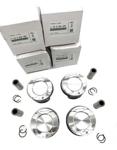 Jg Pistão C/ Anéis Std Motor F15 X5 28ixx N20 2.0 2011 A 17