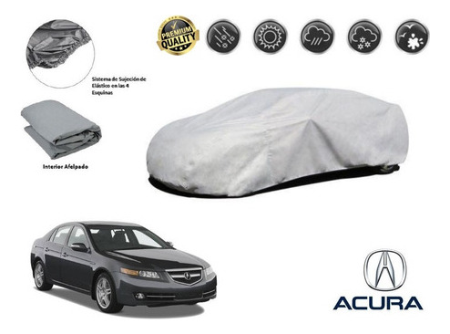 Lona Cubreauto Afelpada Premium Acura Tl 3.2l 2007