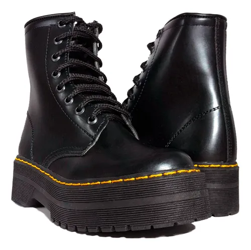 Botas Plataforma De Mujer Dama 6600 Dr Martens Suela Gruesa