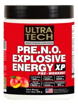 Comprar Pre Entreno Pre N.o. Explosive Energy Xp X 390 G Ultra Tech 30 Servicios Energía Para Entrenamientos Sabor Mango