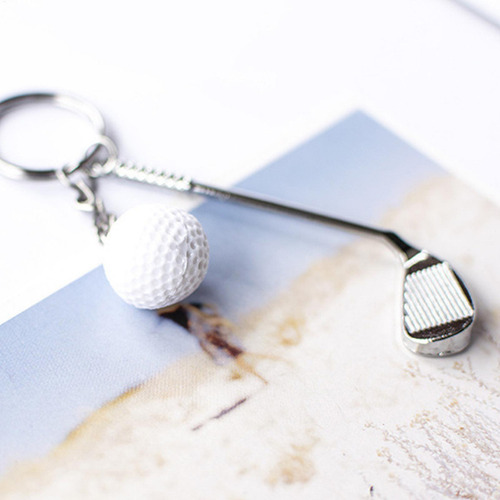 Llaveros De Golf Para Hombre Colgante De Llavero Con Abalori