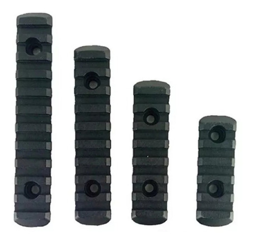 Pack 4 Riel Picatinny 20mm Equipo Tactico Airsoft Paintball