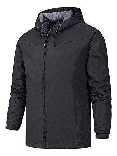 Chaqueta Delgada Para Hombre, A Prueba De Viento, Delgada, Con Cremallera, Bolsa Nueva