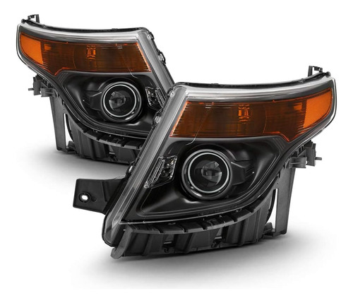 Acanii - Faros Delanteros Halógenos Para Ford Explorer 2011,