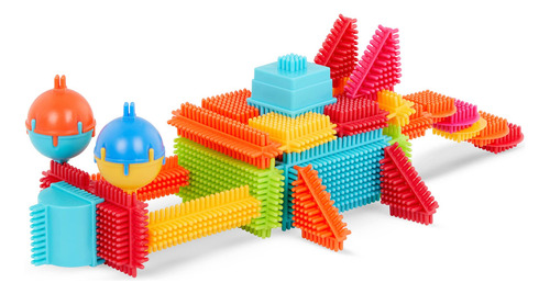 Juguete Bloques De Construcción Bristle Blocks 80 Piezas
