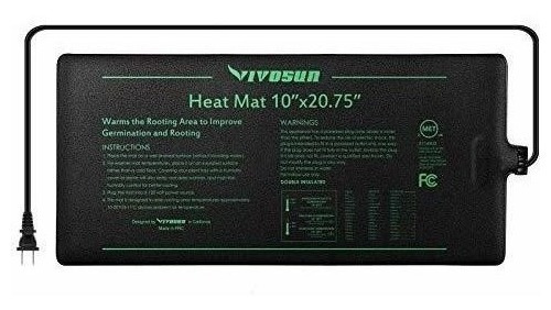Calentador Hidroponico Impermeable Seedling Heat Pad 10