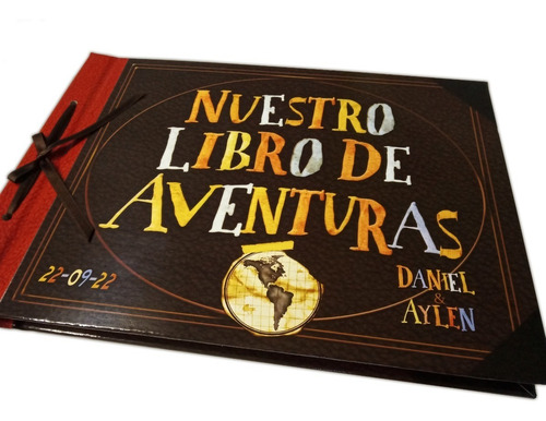 Imagen 1 de 9 de A4 Libro Aventuras Up Album Personalizado Tapa + 9 Fotos!