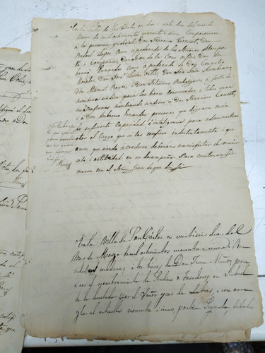 Documentos Antiguo 1845 L (Usado)