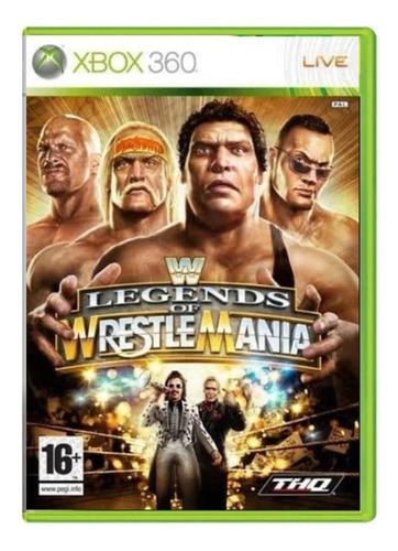 Jogo Wwe Legends Of Wrestle Mania Xbox 360 - Original (Recondicionado)