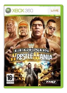 Jogo Wwe Legends Of Wrestle Mania Xbox 360 - Original