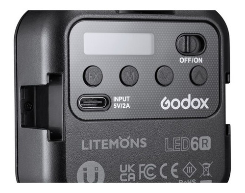 Imagen 4 de 8 de Iluminador Led Litemons Mini Rgb Recargable Dimereable Vlog