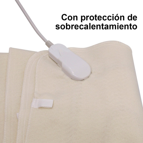 Imagen 4 de 10 de Manta Termica 2 Plazas Climatizador 3 Niveles Mtd 100 Silfab