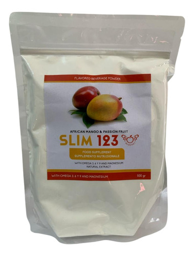 Slim 123 Perdida Peso Trigliceridos Colesterol Sabor Mango Africano