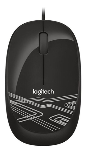 Mouse Logitech M105 Con Cable 1.5 Usb Notebook Pc Optico Xg!