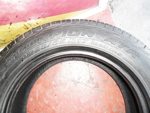 Llanta 225 65 17 Pirelli Scorpion Atr Limpia 1012 H (Usado)