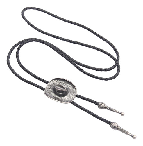 Western Cowboy Hat Bolo Tie Accesorios Ajustable American