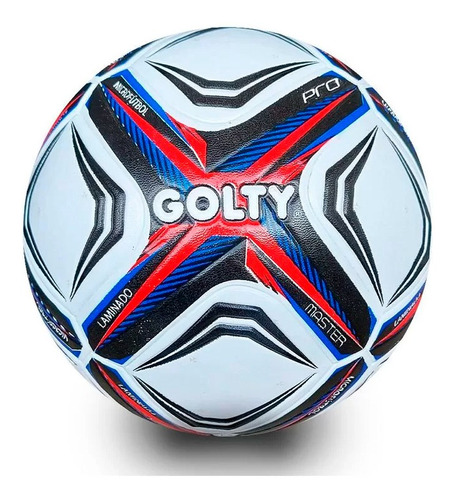 Balón Microfútbol Golty Profesional Master-rojo