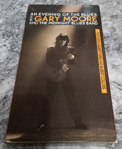 Gary Moore : An Evening Of The Blues (vhs-usa) 1990 Unico