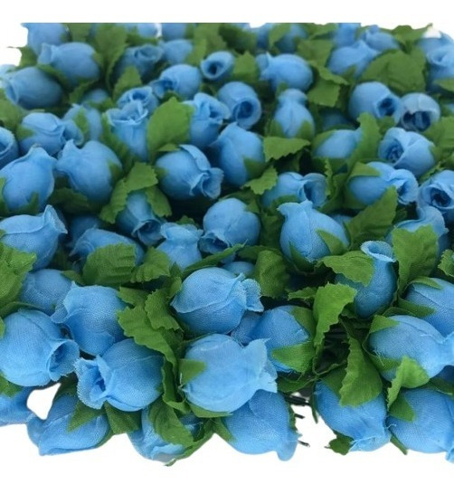 Flores Artificiais Azul Turquesa | MercadoLivre 📦