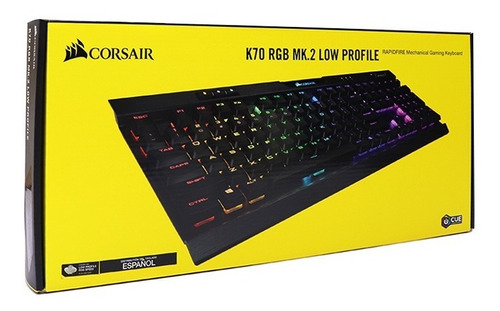 Teclado Corsair K70 Mk.2 Rgb Low Pro