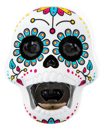 Calavera De Azúcar Hilrio Wall De Abrebotellas Bigmouth Inc