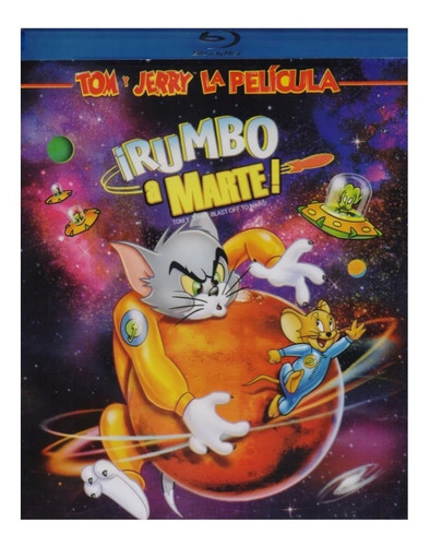 Tom Y Jerry Rumbo A Marte Blast Off To Mars Pelicula Blu-ray